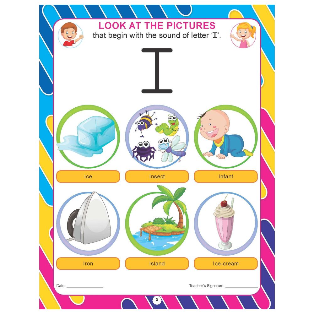 Pre-Nursery English Book