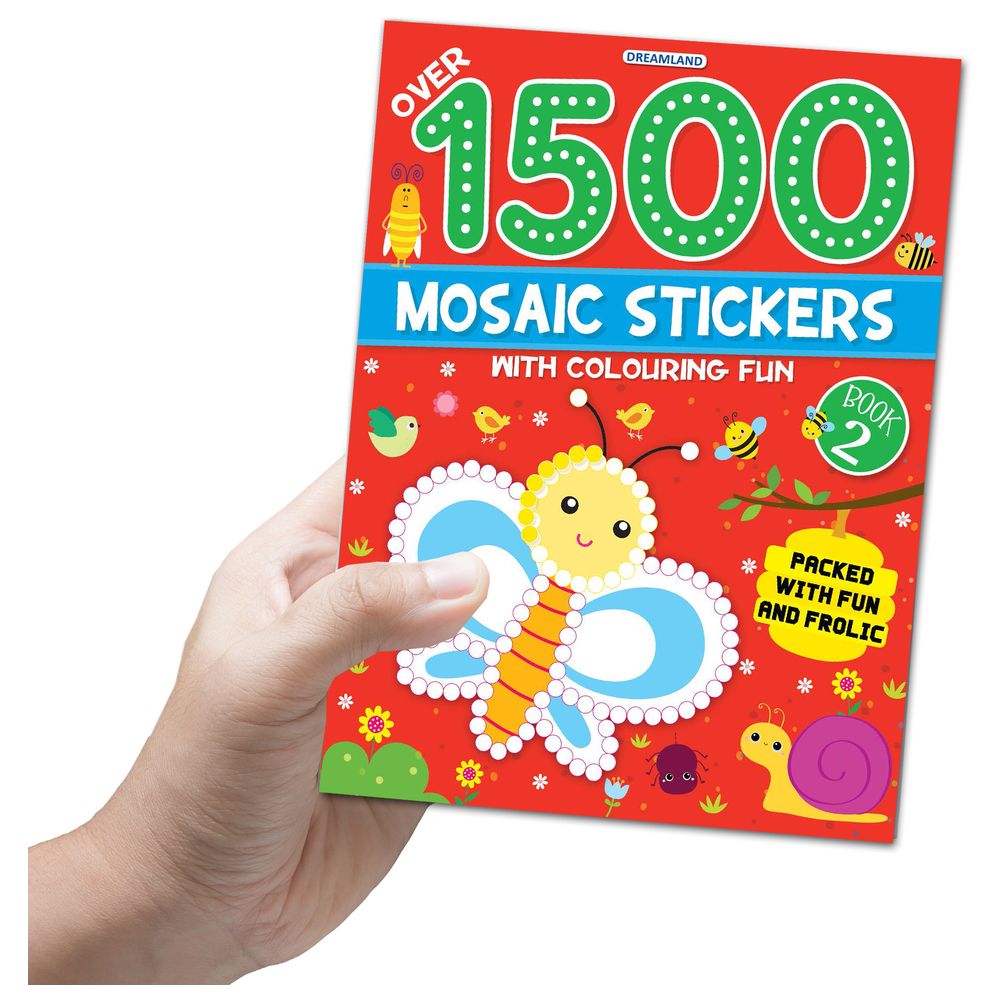 1500 ملصق فسيفساء، الكتاب الثاني مع متعة التلوين