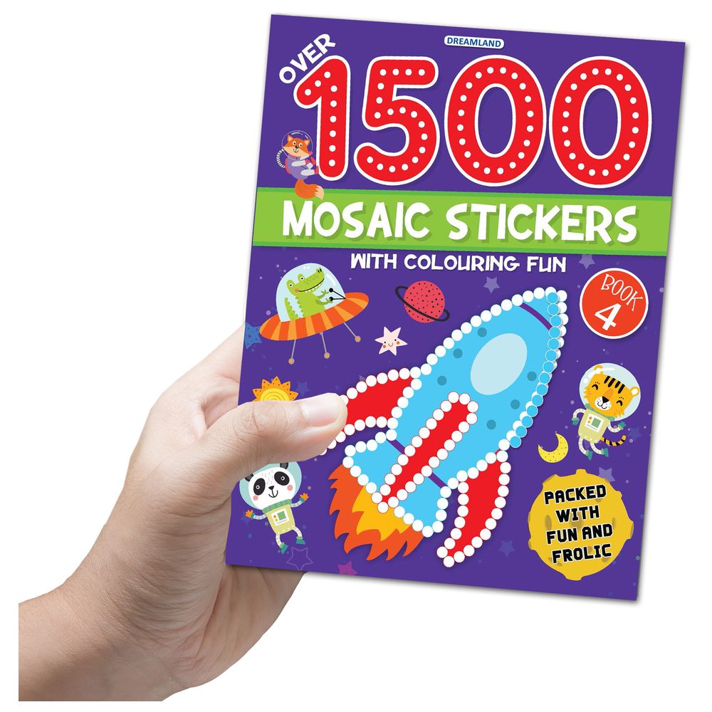 1500 ملصق فسيفساء، الكتاب الرابع مع متعة التلوين