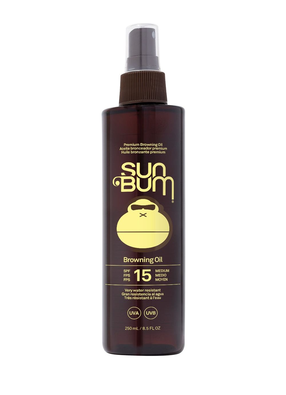 صن بوم - زيت تسمير فاخر SPF15 - 250 مل