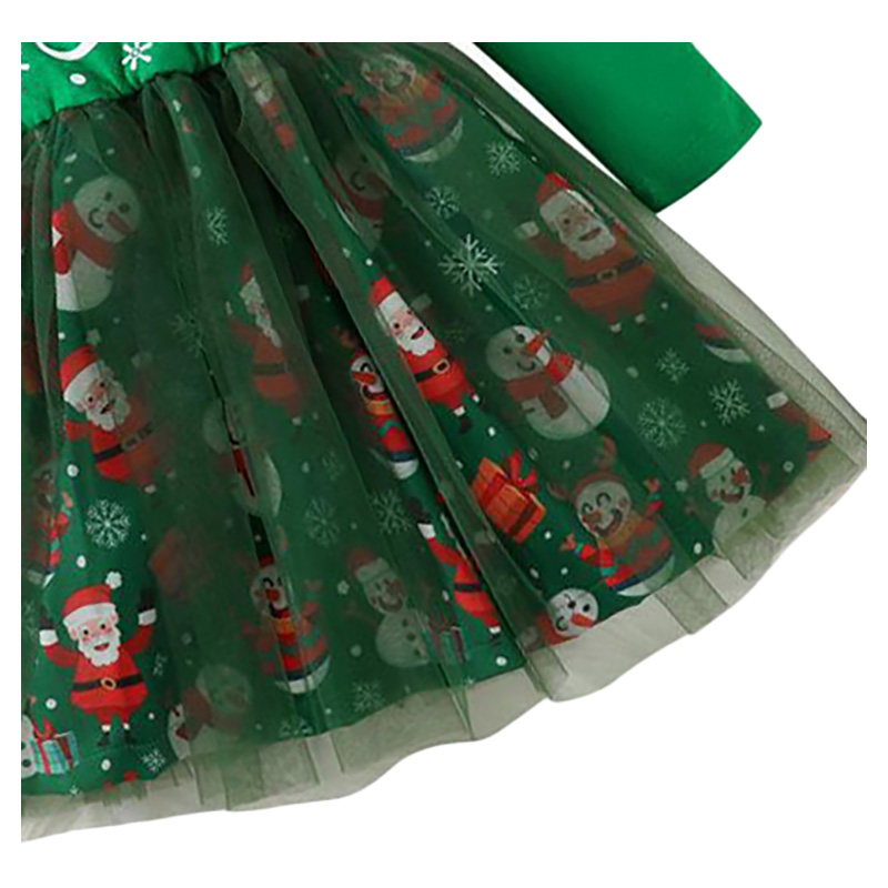 Sugar Rush - Santa Baby Christmas Fashion Dress - Green