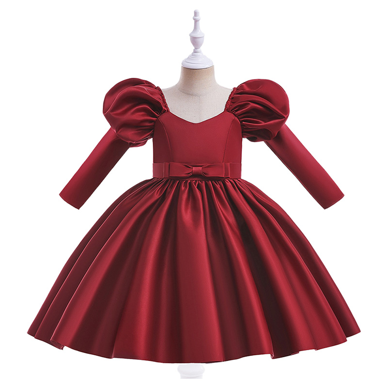 شوغر راش - فستان حفلات عادي بدون أكمام - أحمر داكن