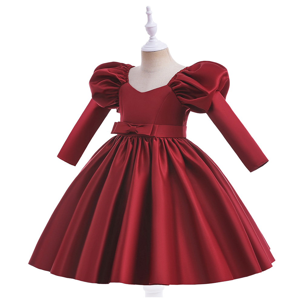 شوغر راش - فستان حفلات عادي بدون أكمام - أحمر داكن