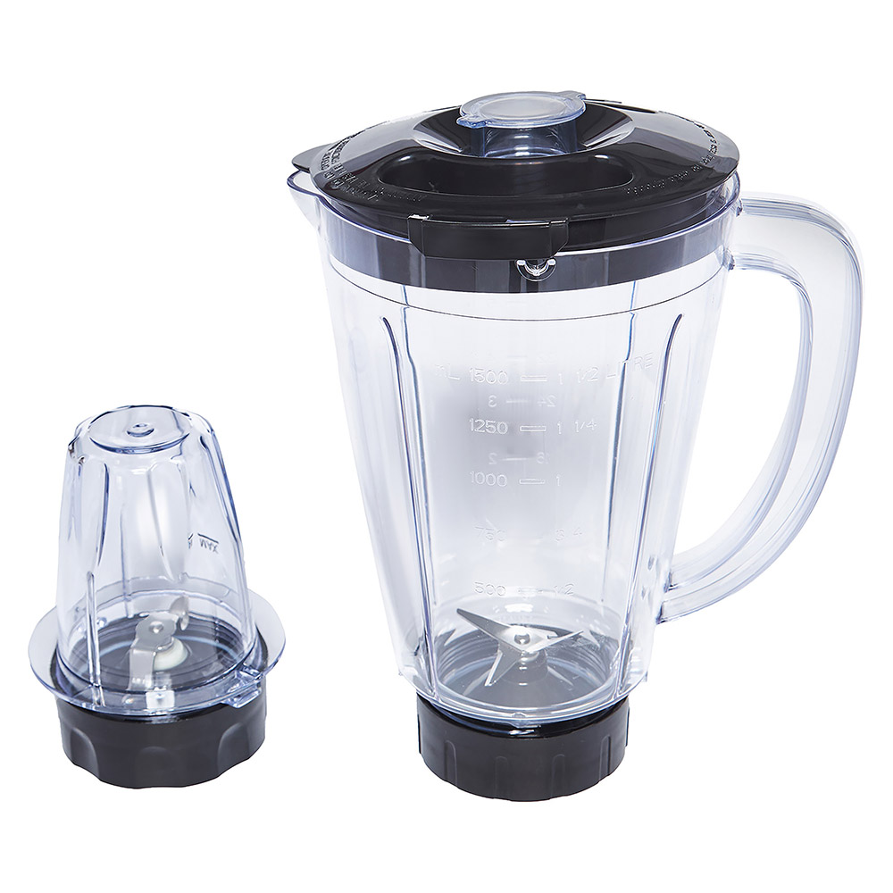 Admiral - 2 Speeds Blender With Grinder - White - 1.5L - 400 W