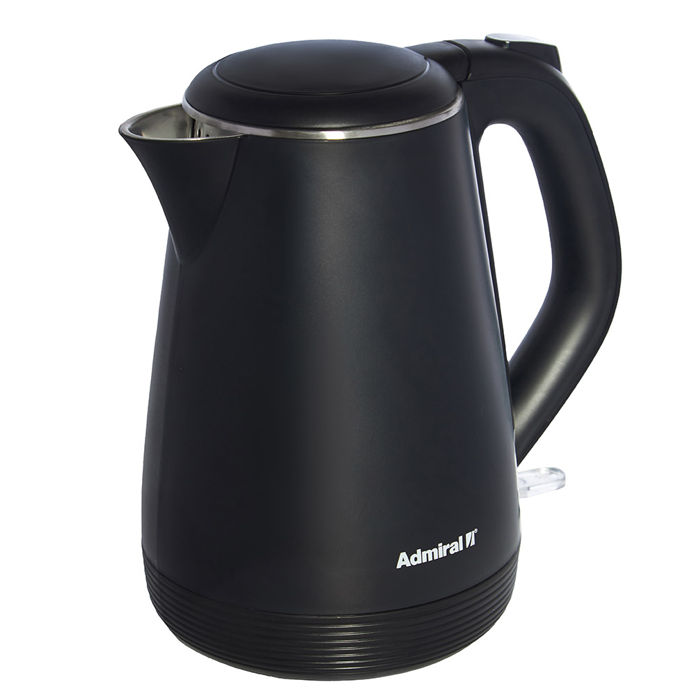 Admiral - Electric Kettle With Automatic Lid - Black -1 L - 1200 W