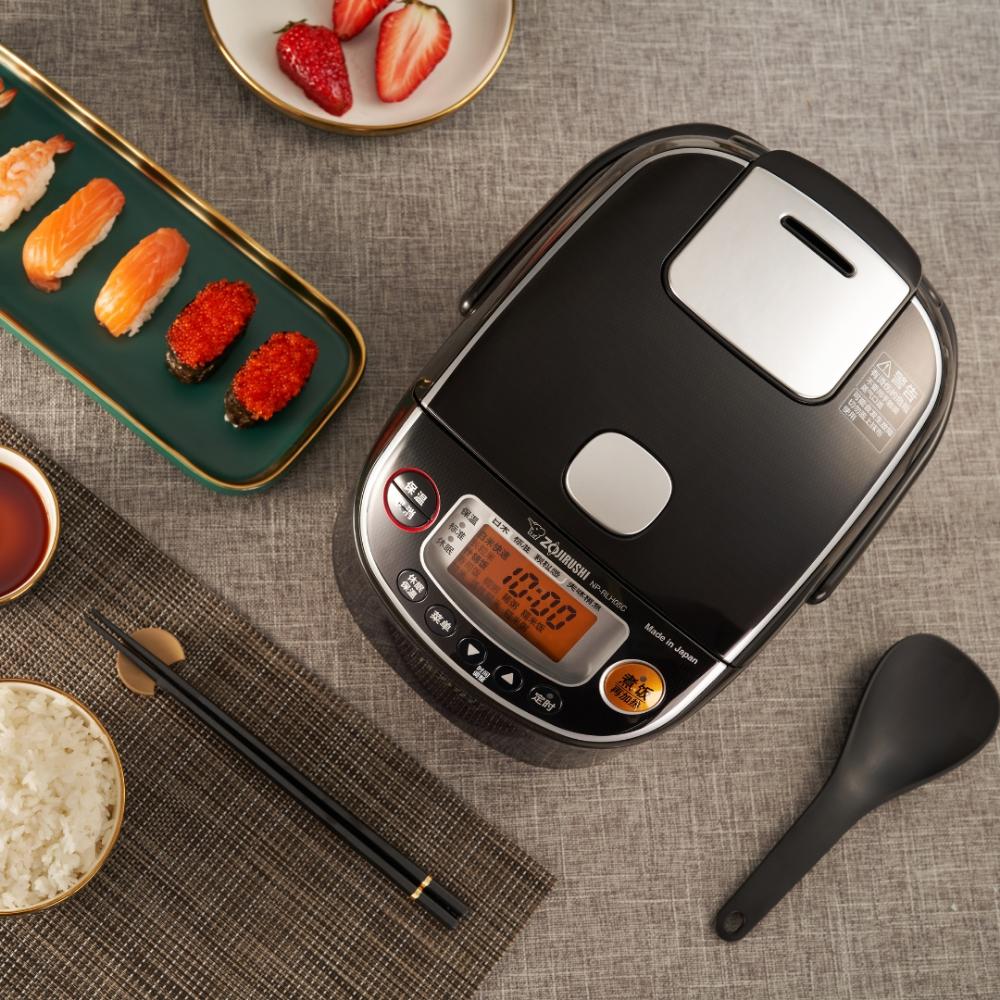 زوجيروشي - جهاز طهي وتسخين الأرز الكهربائي - بني داكن - 500 مل