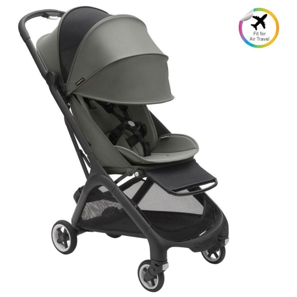 بوغابو - عربية الأطفال للسفر بترفلاي كومبليت - أسود وأخضر