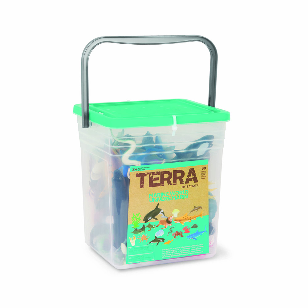 تيرا - مجموعة ألعاب عالم البحار - 60 قطعة