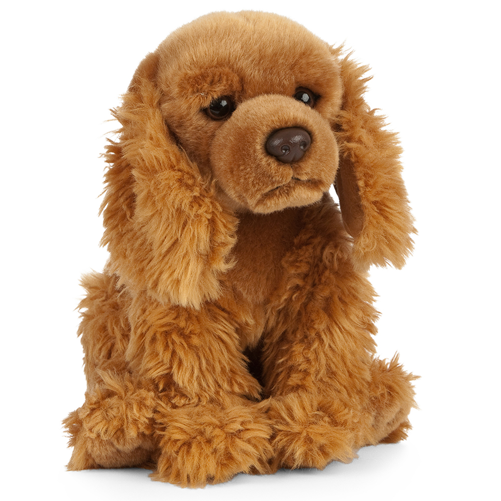 ليفينج نيتشر - دمية محشوة - كلب كوكر سبانيل - بني - 30 سم