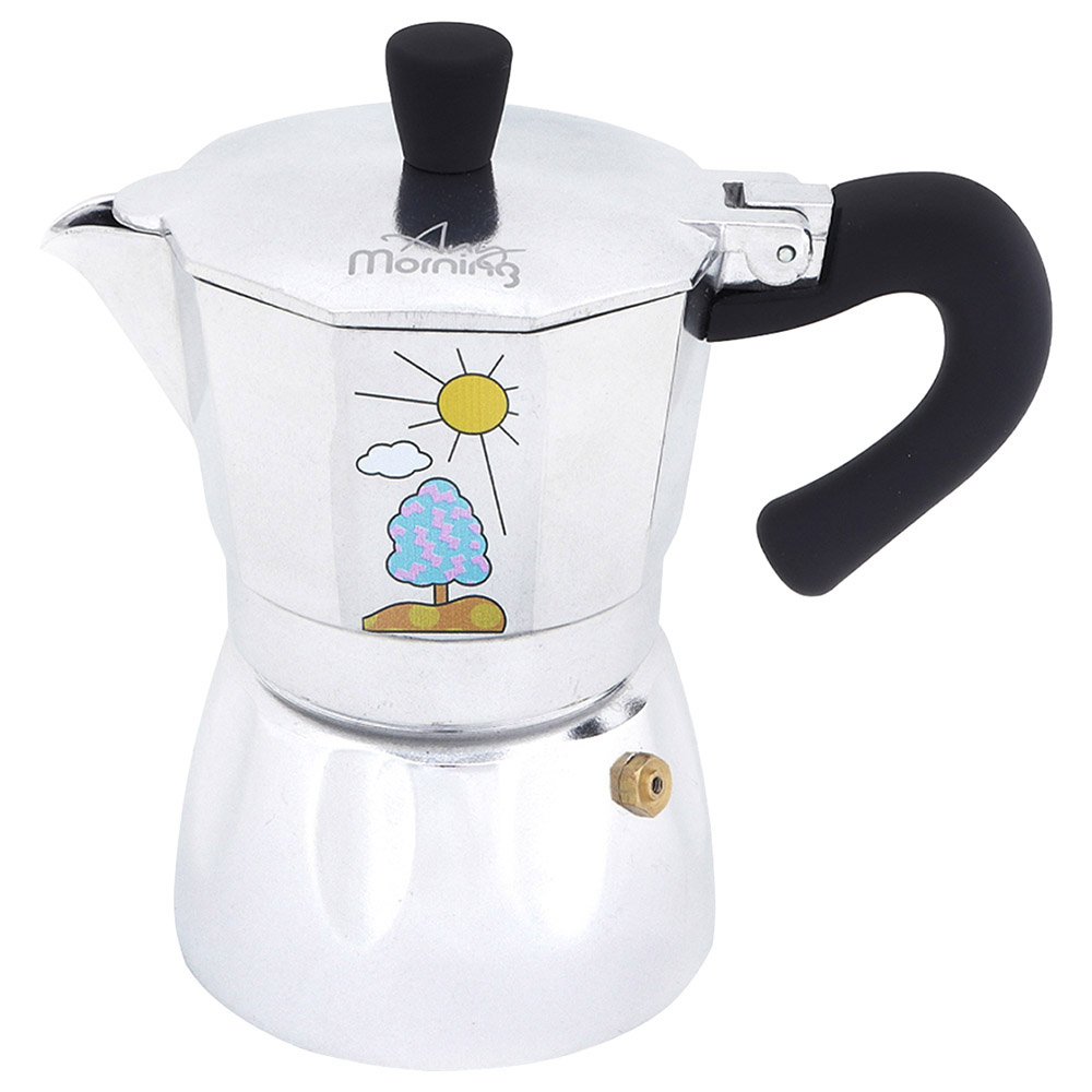 Any Morning - Hes-6 Espresso Maker - 240ml - Silver