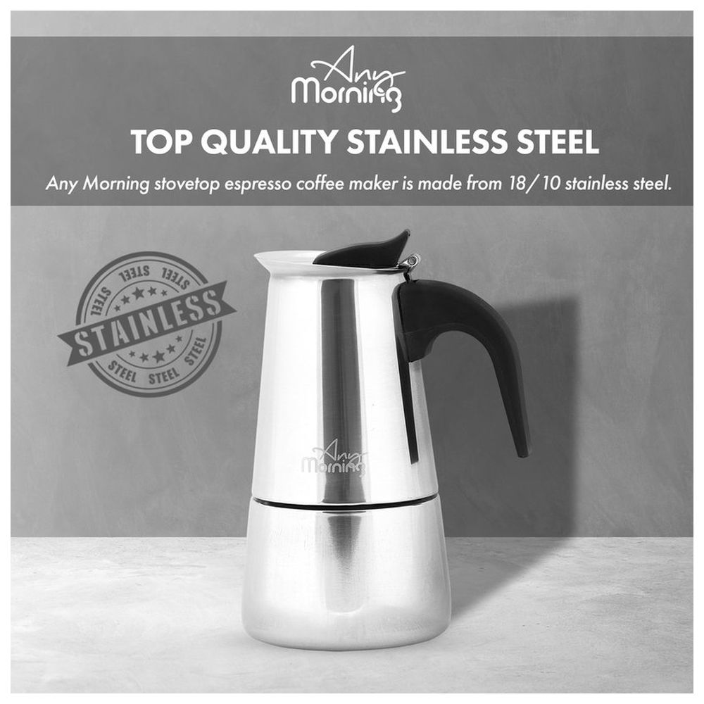 أني مورنينج - ابريق تحضير الإسبريسو لسطح الموقد