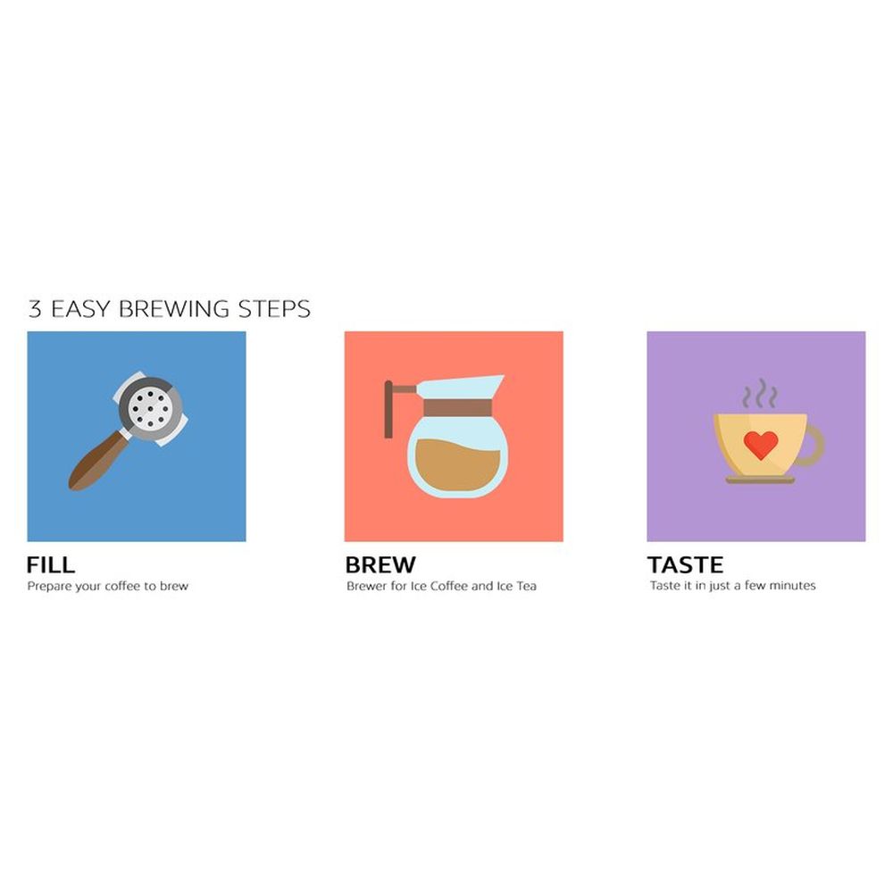 أني مورنينج - ابريق تخمير القهوة الباردة - 1300 مل