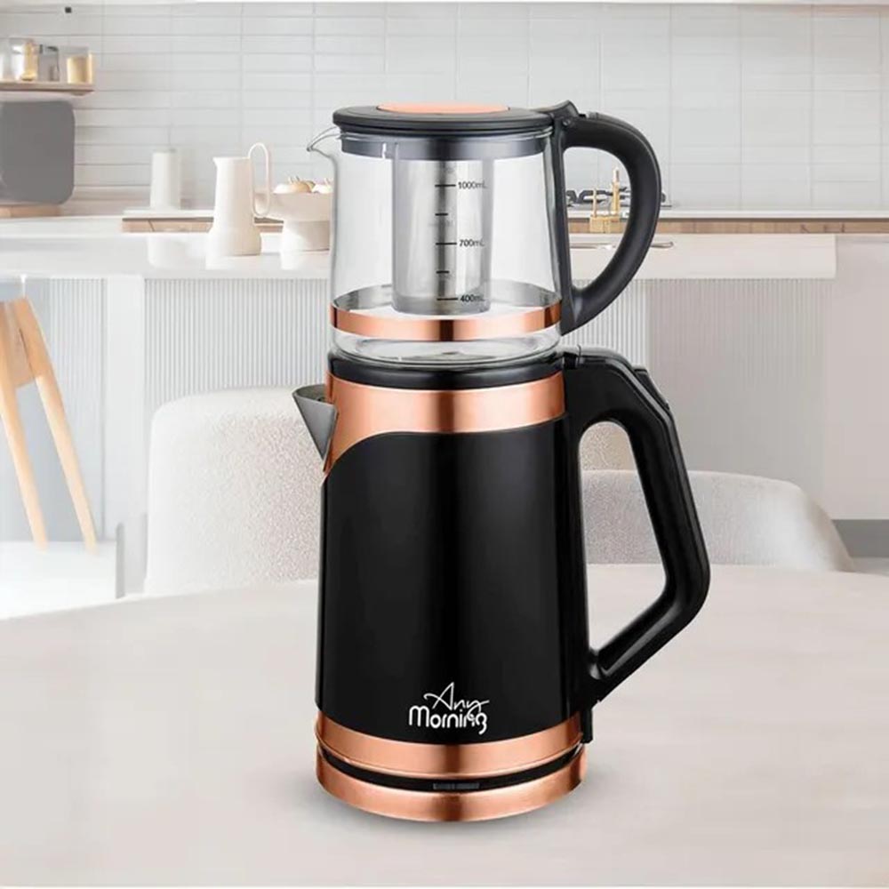 أني مورنينغ - ماكينة صنع الشاي التركي - 2 لتر