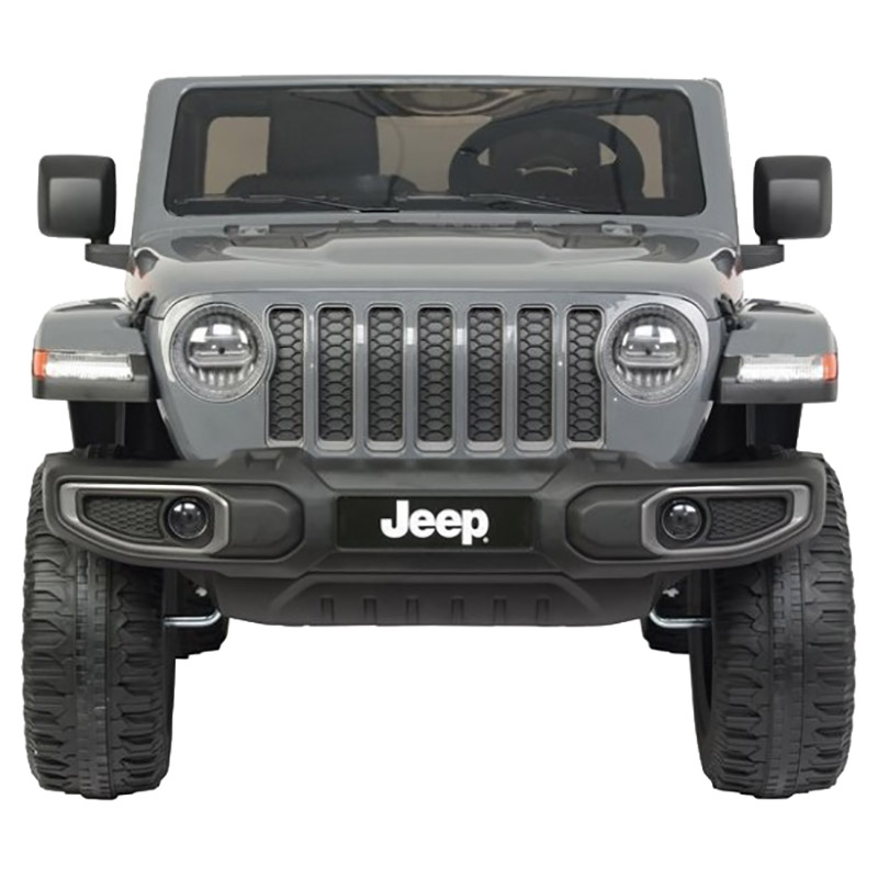 Jeep - Licensed Battery Operated Rubicon Kids Car - 12V - Grey