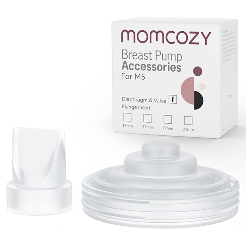 Momcozy - M5 Breast Pump Duckbill Valves And Silicone Diaphragm Only
