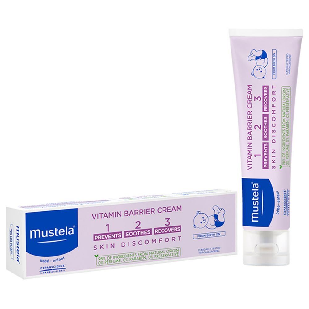Mustela Vitamin Barrier Cream 123 - 100ml