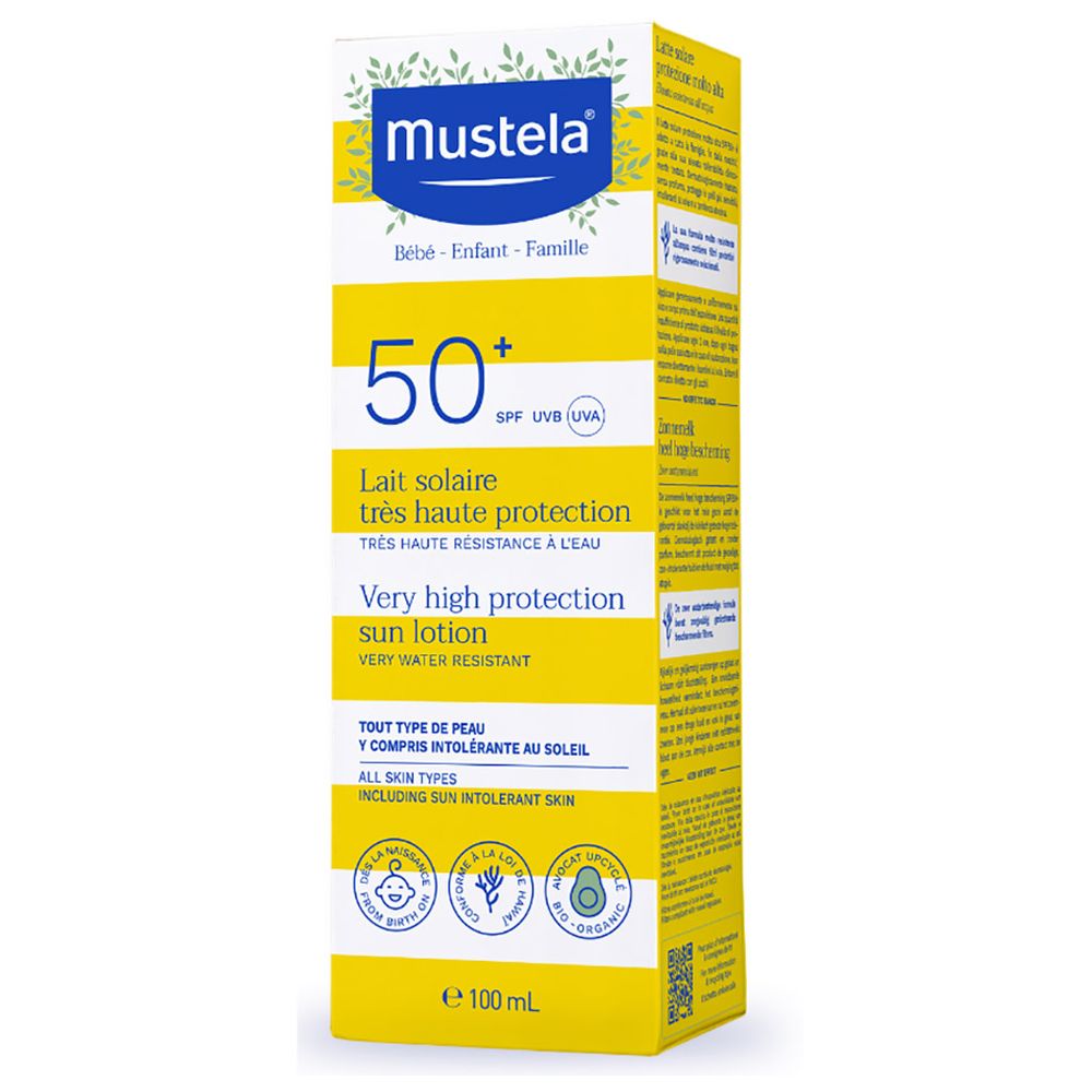 Mustela Very High Protection Sun Lotion SPF 50+ 100ml
