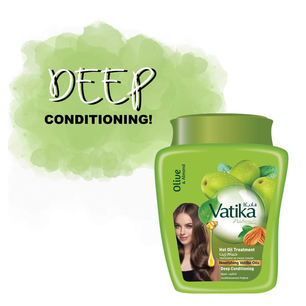 Vatika Naturals - Deep Conditioning Hammam Zaith Hot Oil Treatment - 500g
