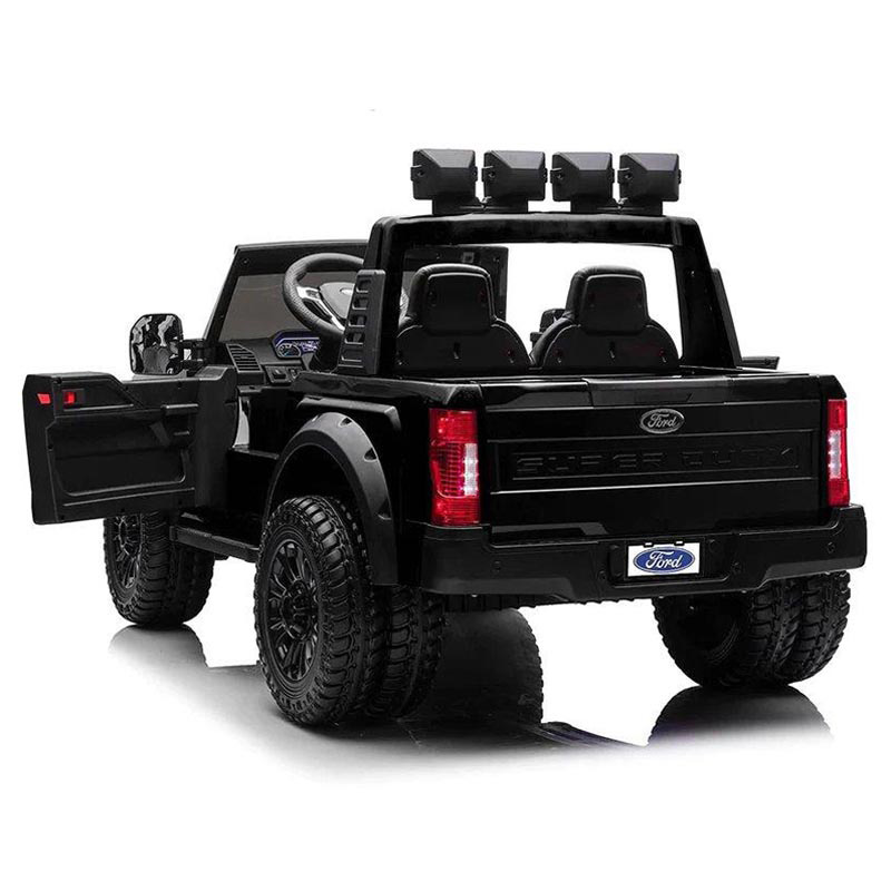 فورد - سيارة سوبر ديوتي مرخصة للأطفال - 12 فولت - أسود