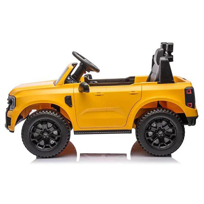 فورد - سيارة رينجر مرخصة تعمل بالبطارية للأطفال - 12 فولت - برتقالي