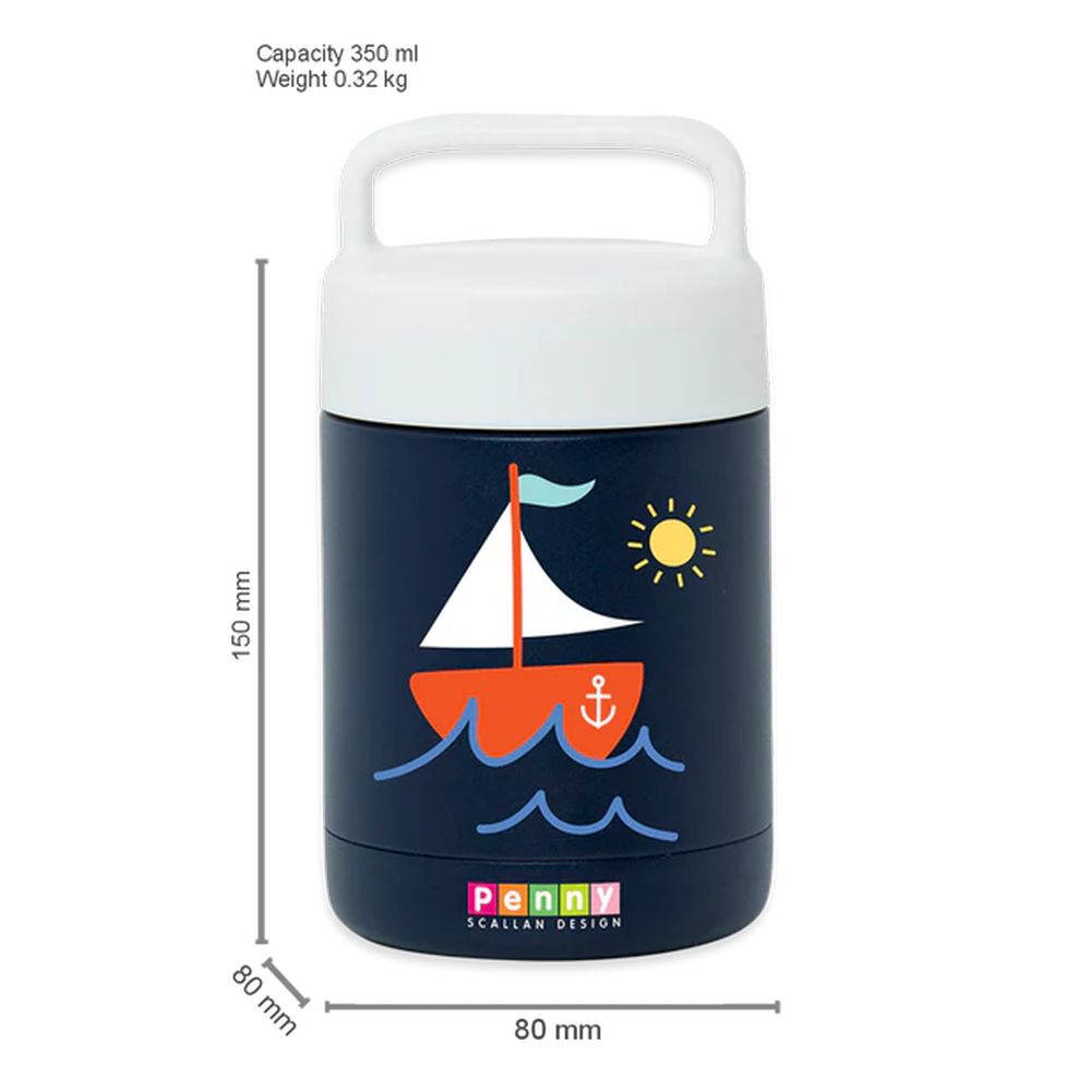 Penny Scallan Design Thermal Flask - Anchors Away