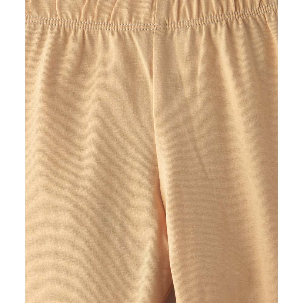 Smart Baby - Baby Girl Legging With Bow - Skin