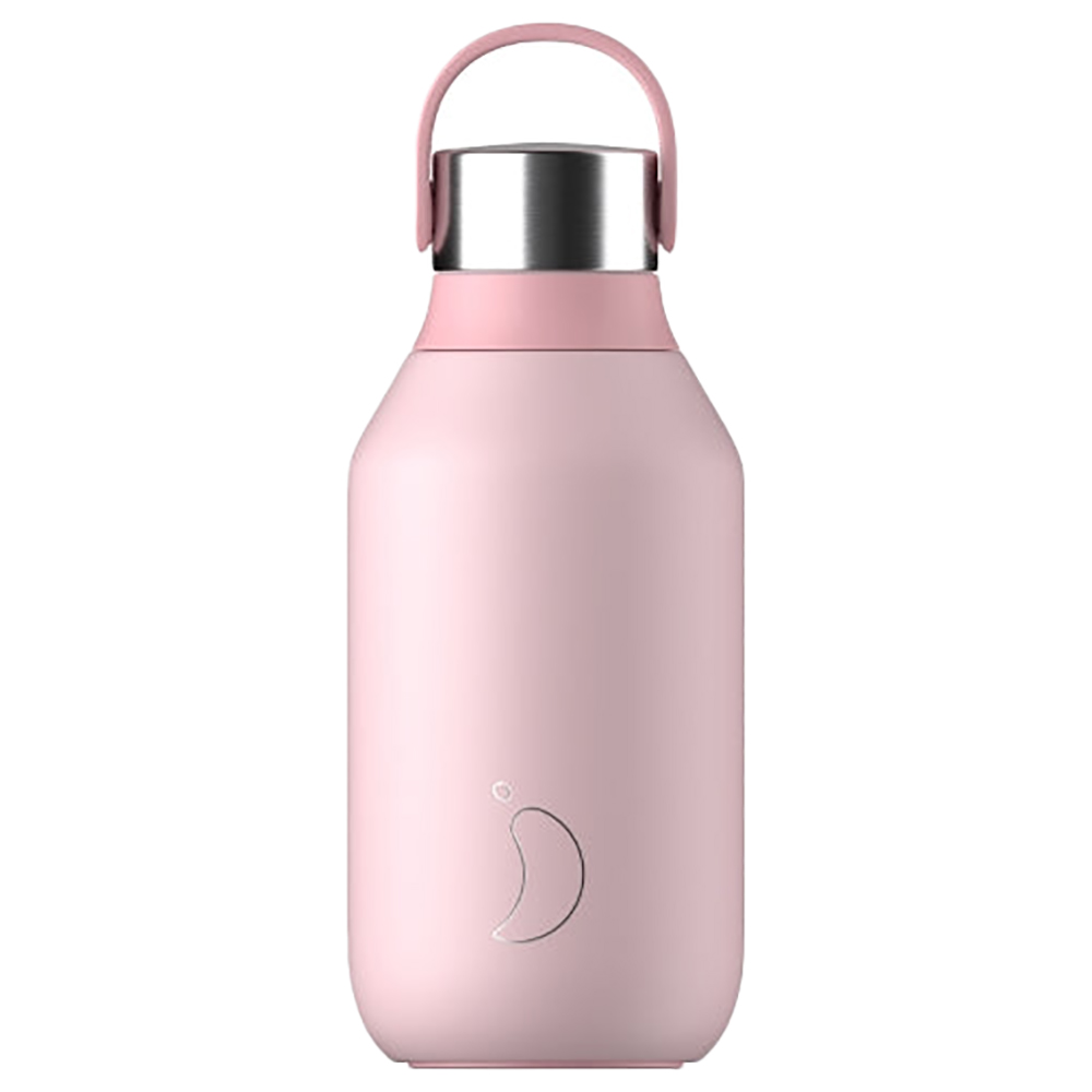 Chillys - Stainless Steel Water Bottle - Blush Pink - 350 ml
