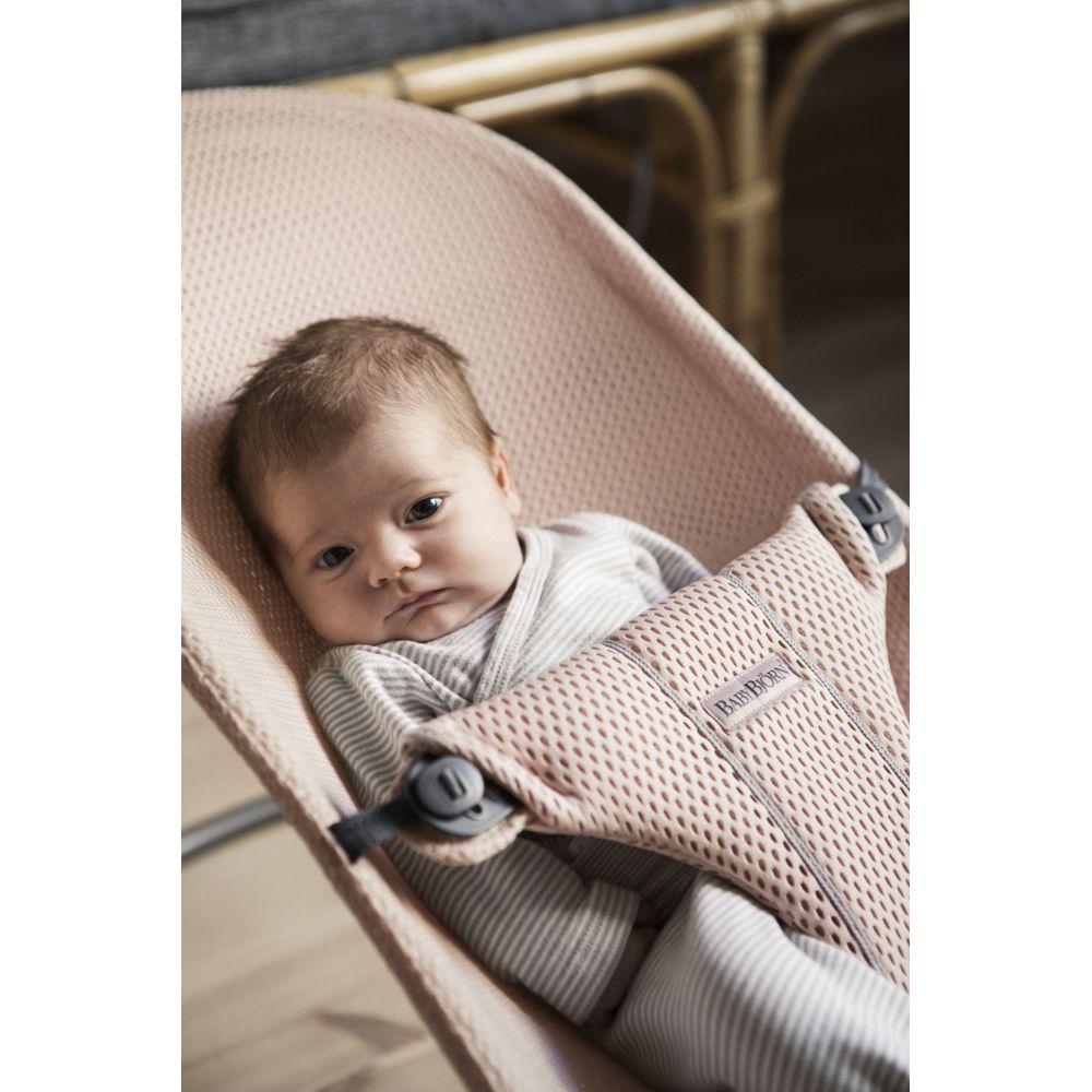 BABYBJORN - Bouncer Bliss Mesh - Pearly Pink