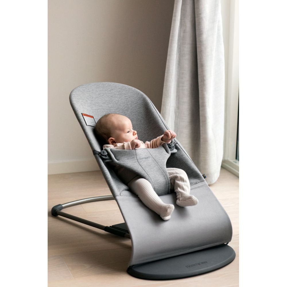 BABYBJORN - Bouncer Bliss 3D Jersey - Light Grey