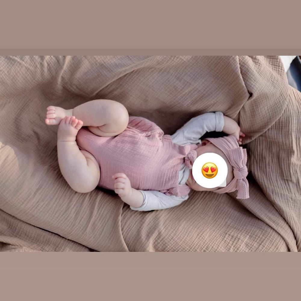 Baby Brave - Baby Bodysuit - Dusty Pink