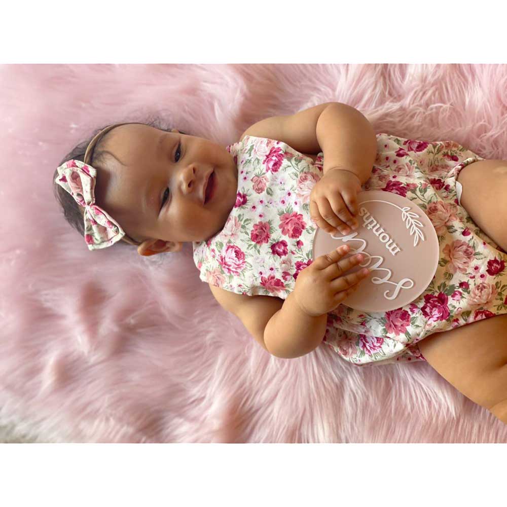 Baby Brave - Baby Bodysuit - Garden Of Flowers