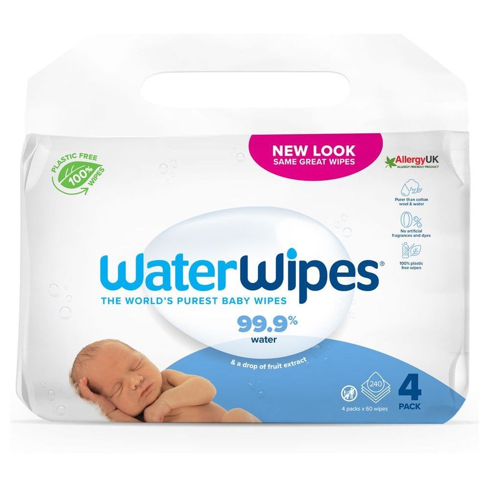Waterwipes Original Wet Wipes - 240pcs