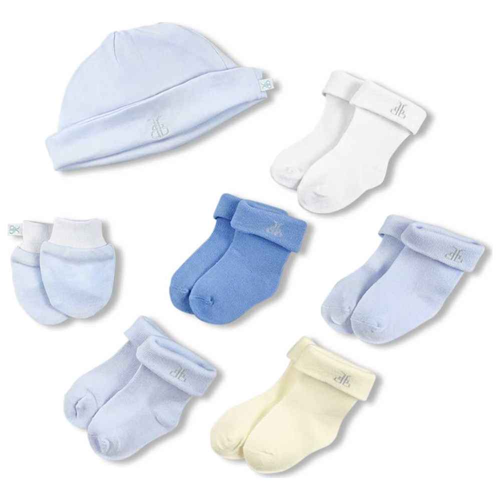 Babyblooms - Personalised Little Blue Bunny Welcome Baby Hamper