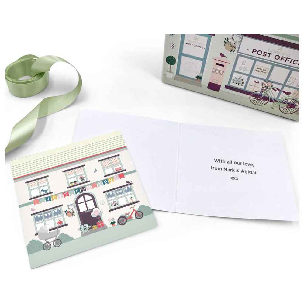 Babyblooms - Personalised Bertie Bear - Pink