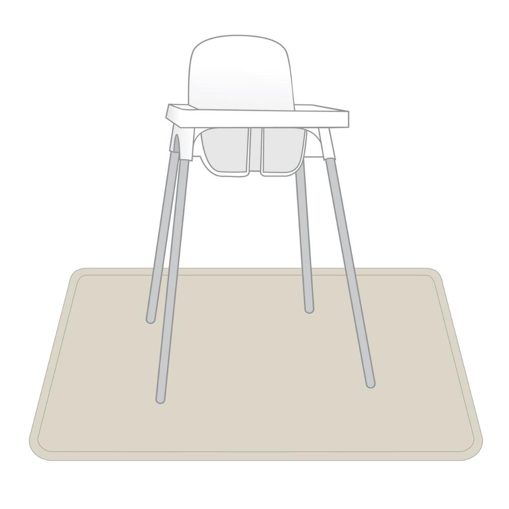 بابرون بيبي - حصيرة حماية أرضية - شمبانيا- 114×114سم