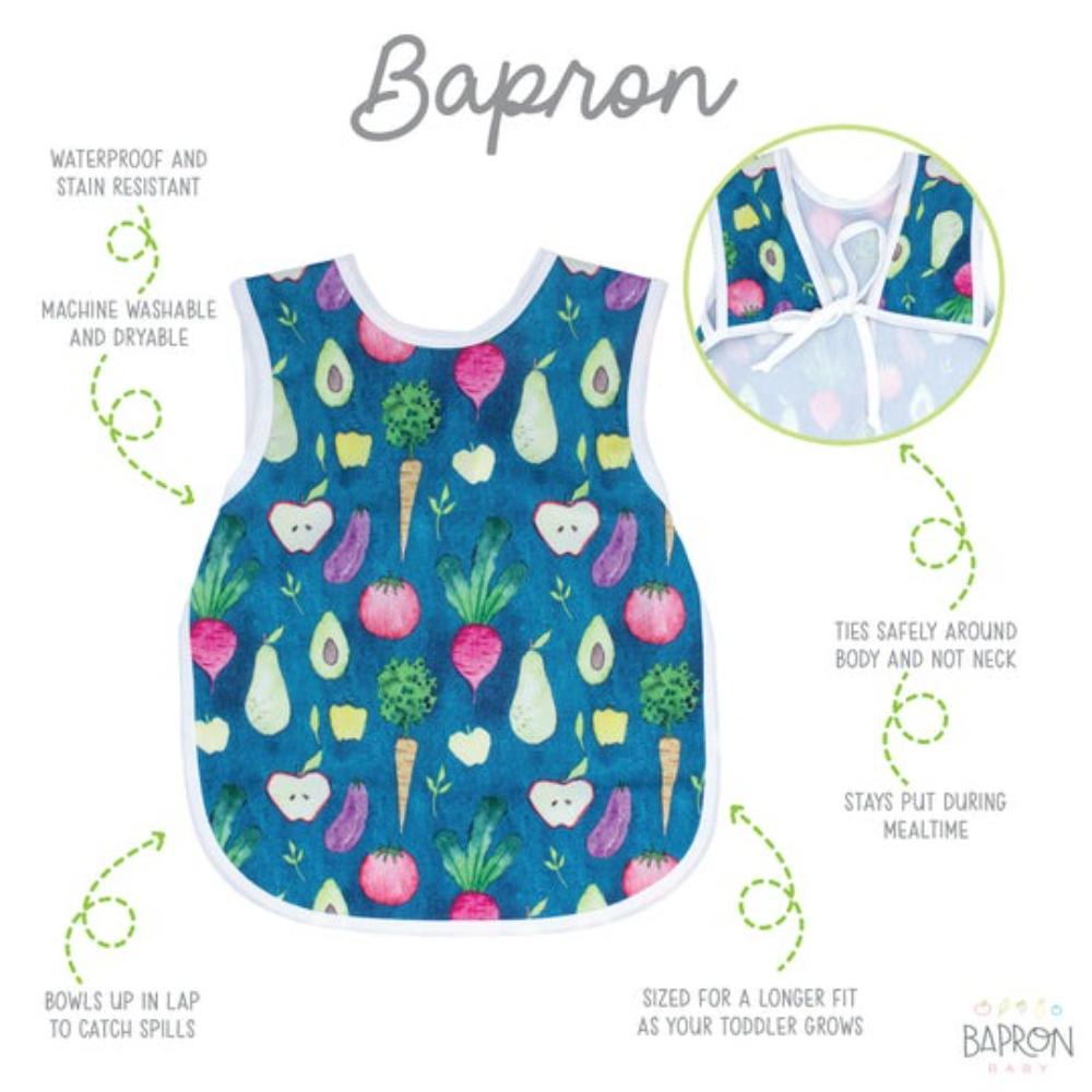BapronBaby - Feeding Bib - Organic Produce