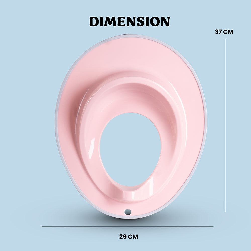 بايبي - مقعد تدريب الأطفال على استخدام المرحاض تينتريك - زهري