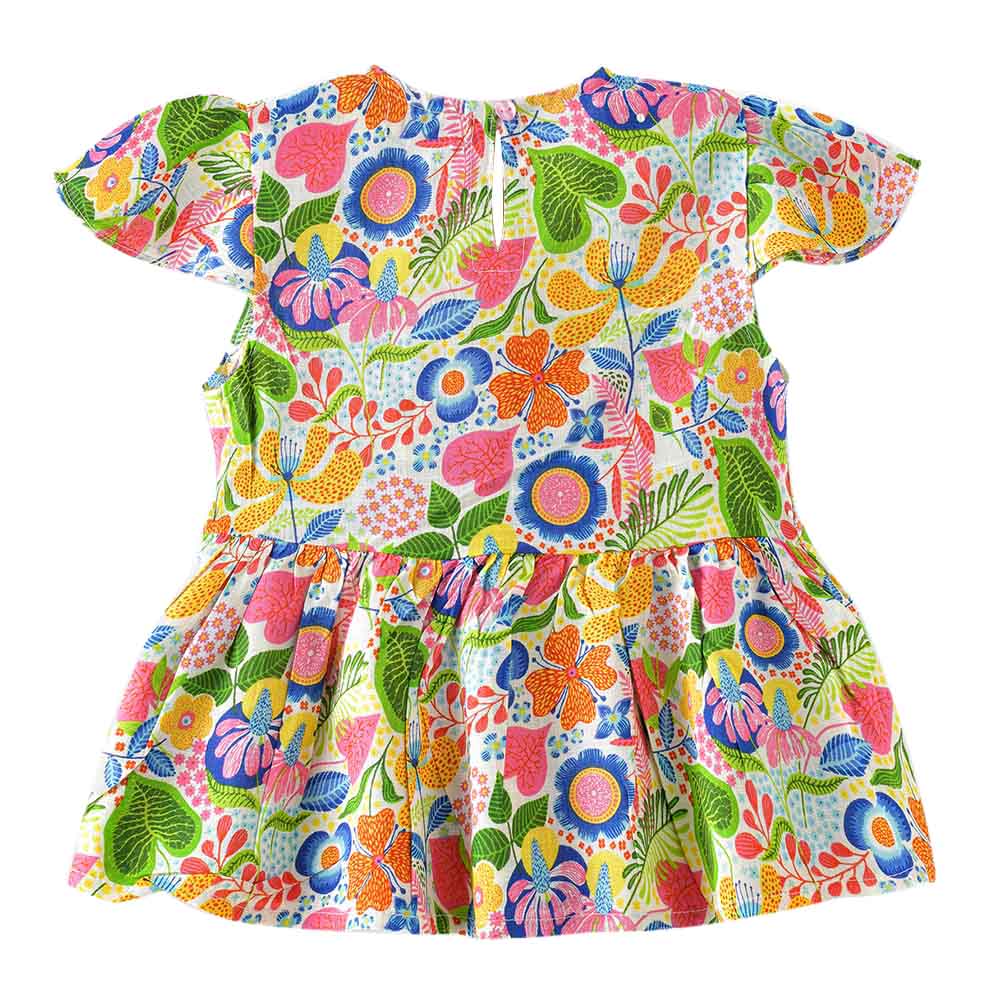 جيلين - بلوزة من الفيسكوز للفتيات الصغيرات