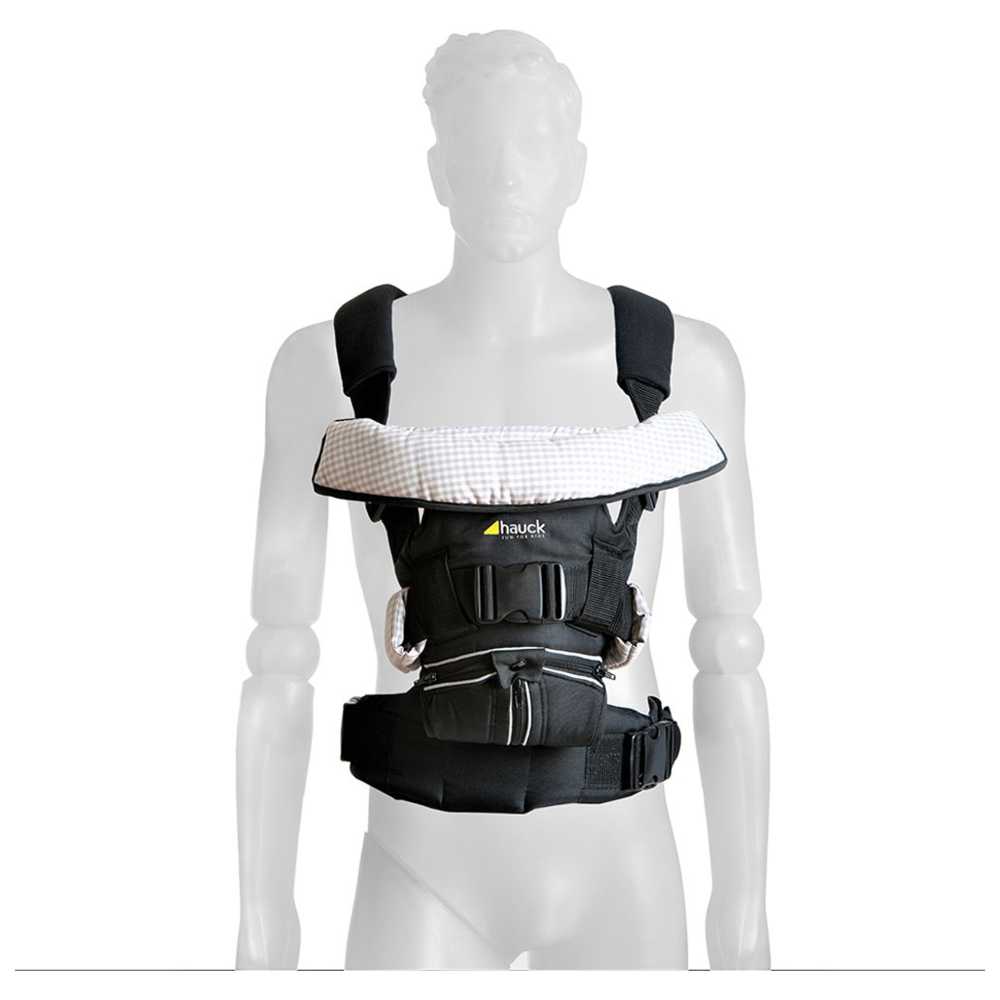 هوك- شيالة المواليد بأربع وضعيات - أسود