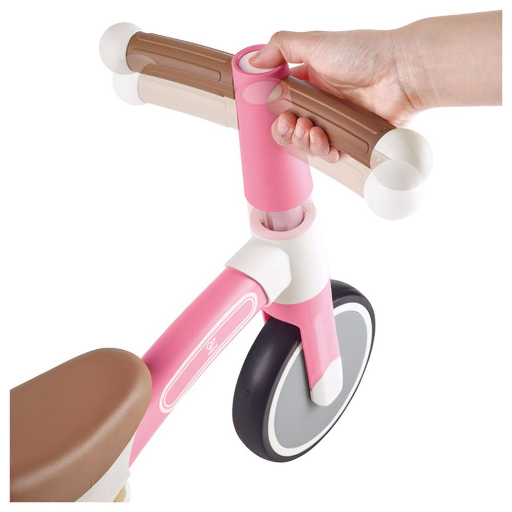 Hape First Ride Balance Bike - Light Pink