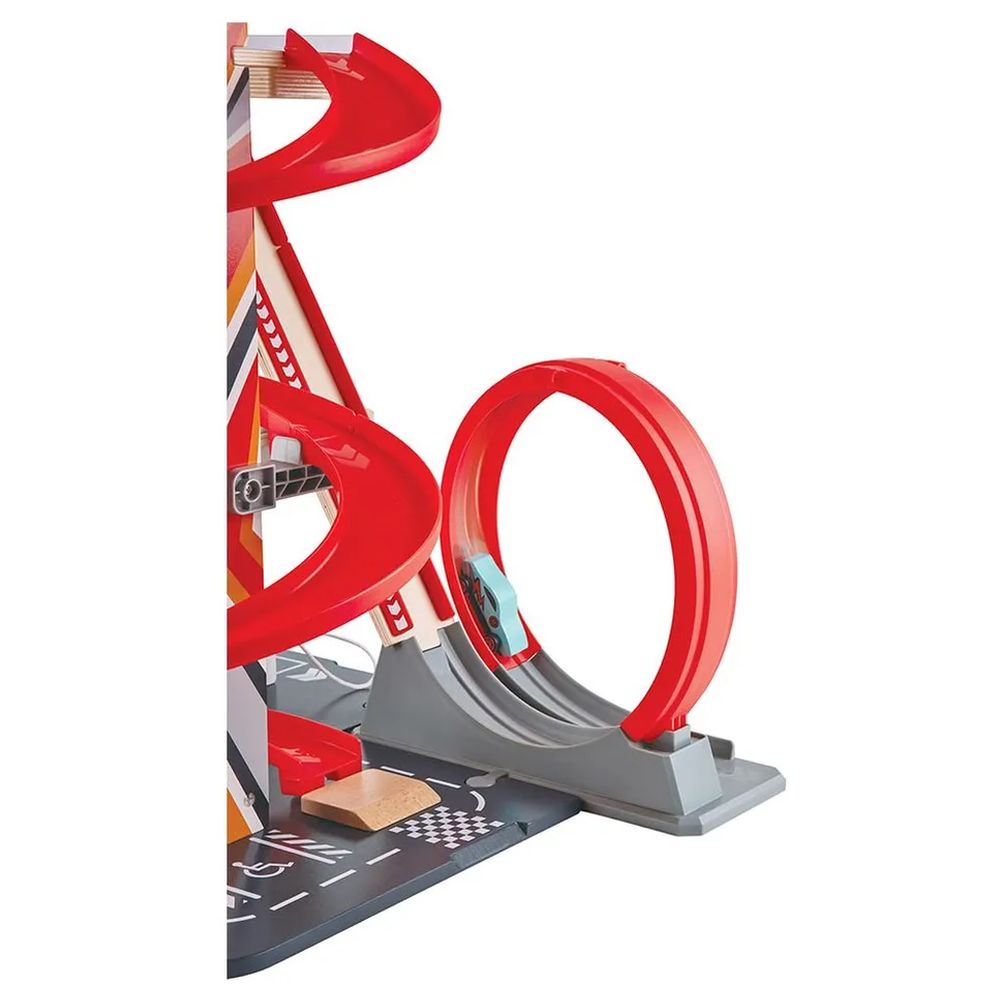 Hape Gearhead Stunt Garage - Parking Garage