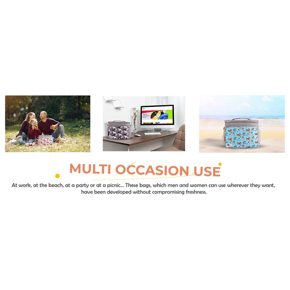 Biggdesign - Heat Insulated Cooler Lunch Bag - 10 L - Turquoise