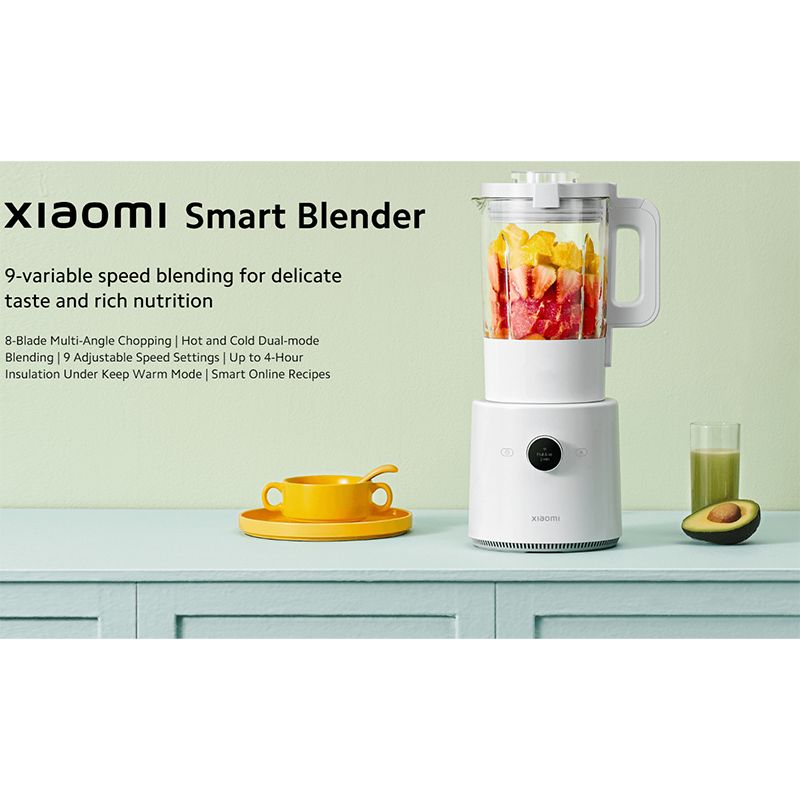 شاومي - خلاط ذكي - المملكة المتحدة - أبيض - 1000 واط - 1.6 لتر