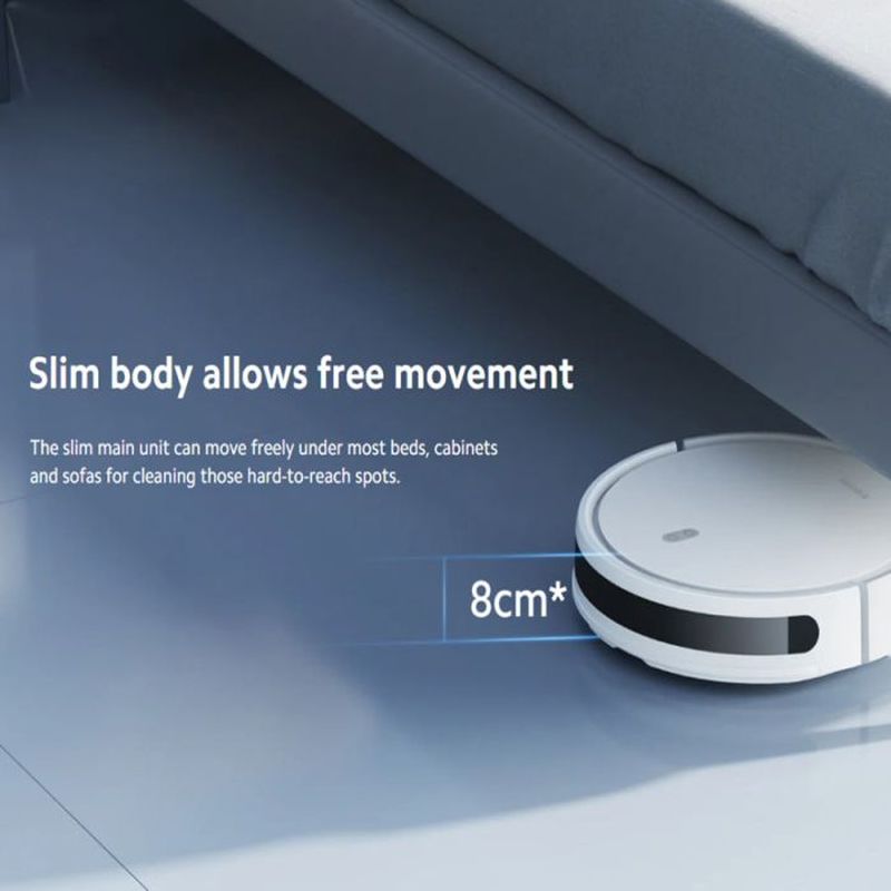 شاومي - مكنسة وممسحة روبوت مي - إي 10 - أبيض