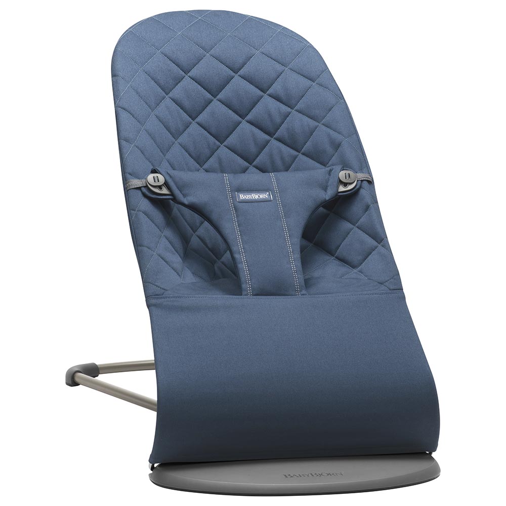 BABYBJORN - Bouncer Bliss Cotton - Midnight Blue