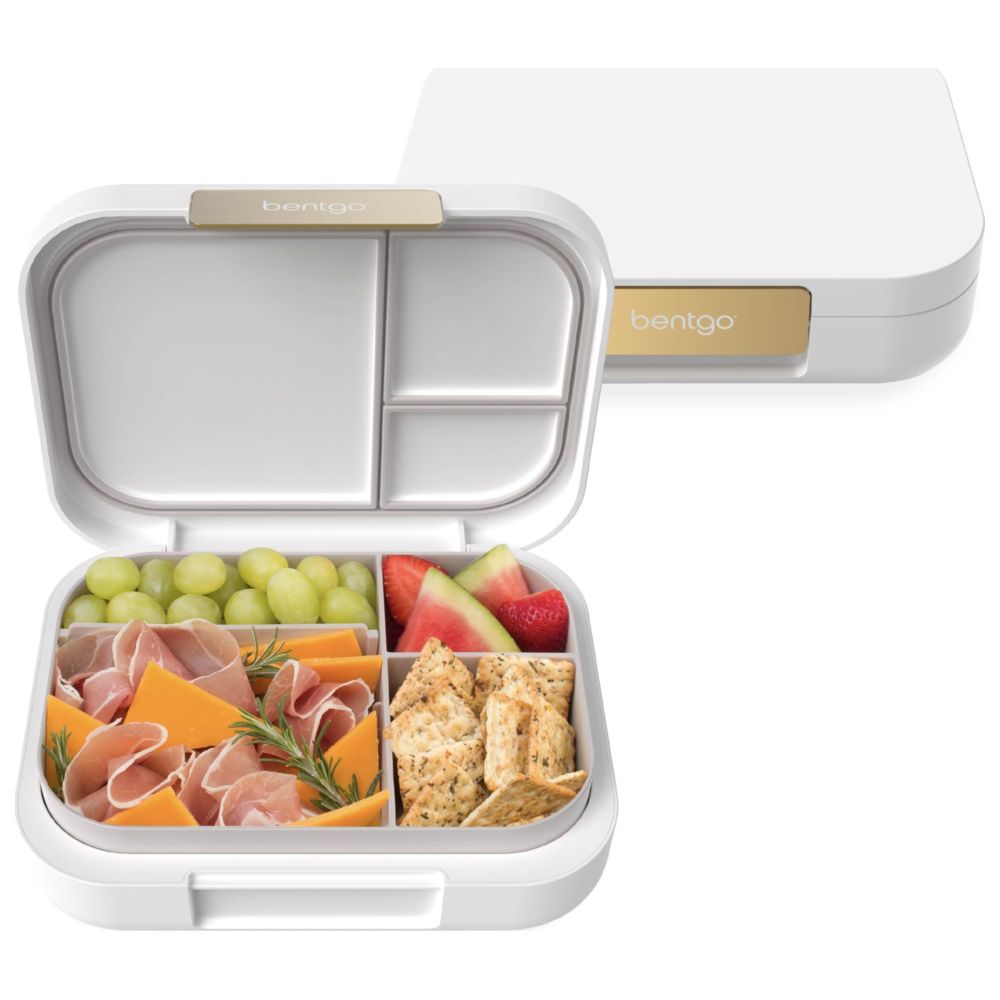 Bentgo - 4 Compartments Modern Adult Lunchbox 850 mL - White