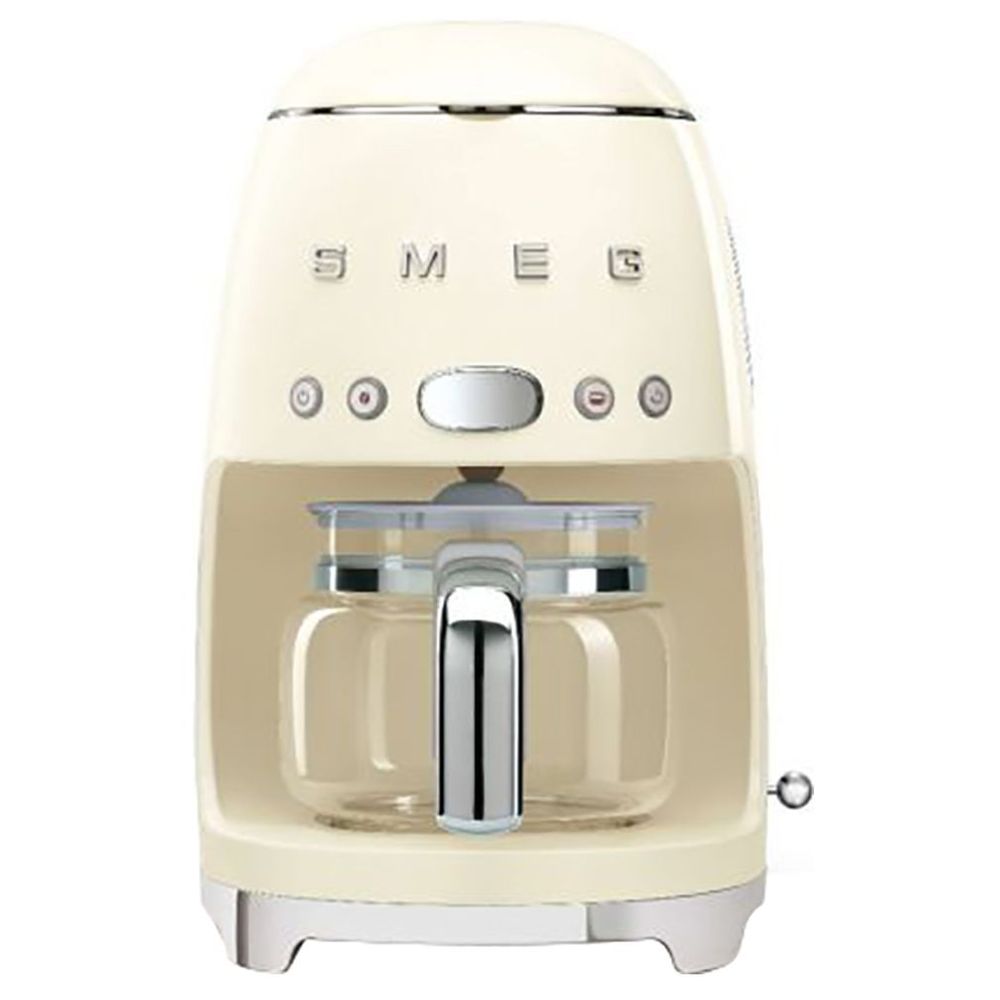 Smeg 50'S Retro Style Drip Filter Coffee Machine Cream