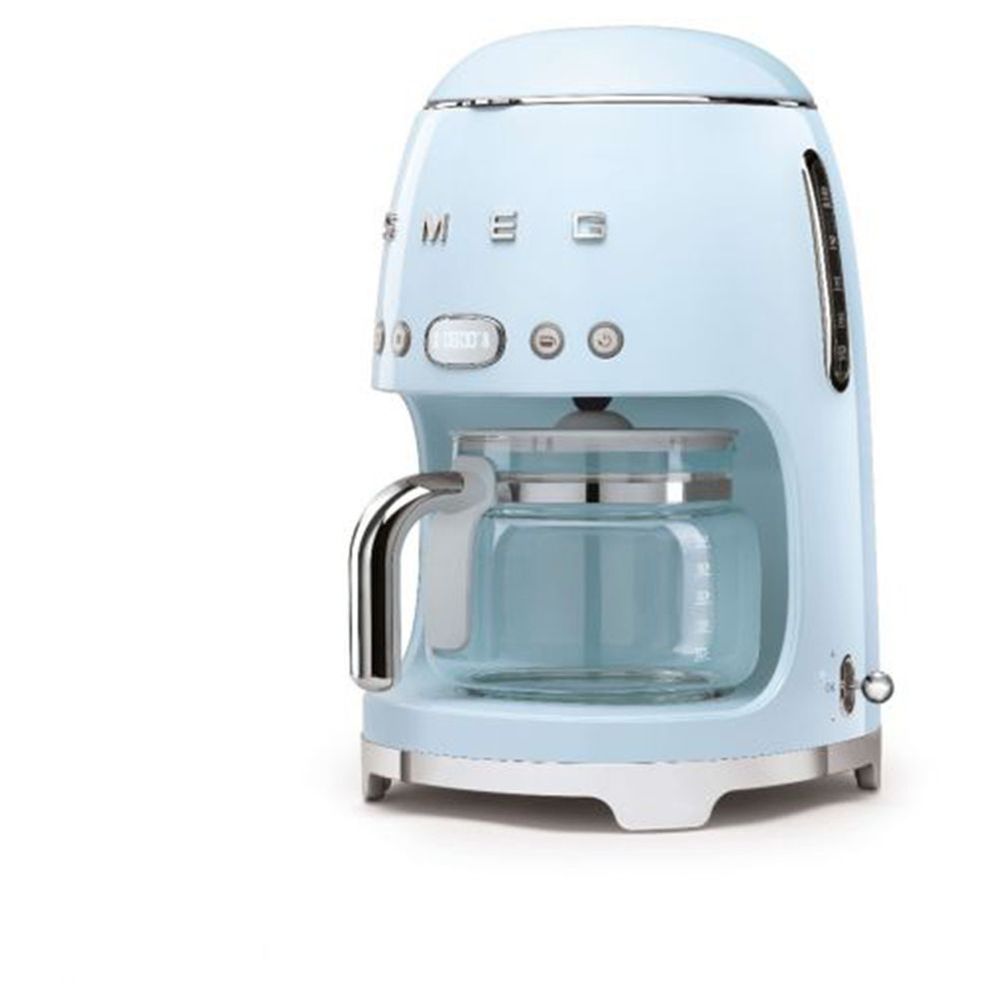Smeg 50'S Retro Style Drip Filter Coffee Machine - Pastel Blue