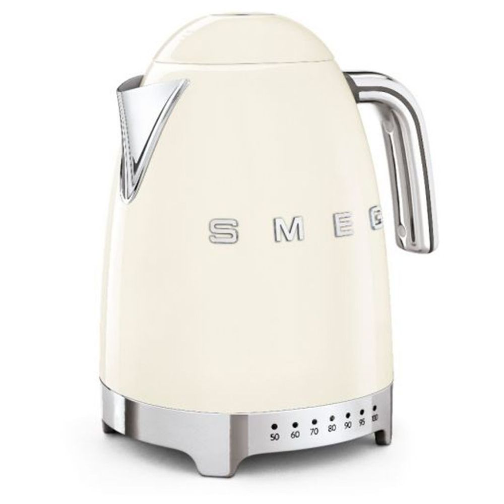 Smeg Variable Temperature Kettle 1.7L - Cream
