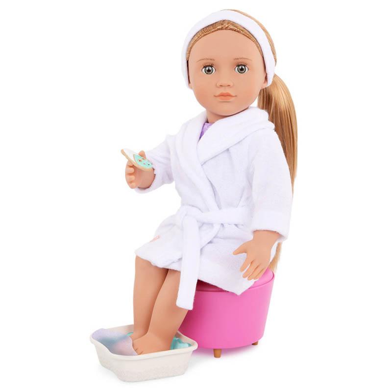 Our Generation - Serafina Fashion Doll & Storybook - 19pcs - 18-Inch